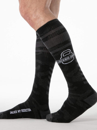 Locker Gear Full Military Knee High Socks
