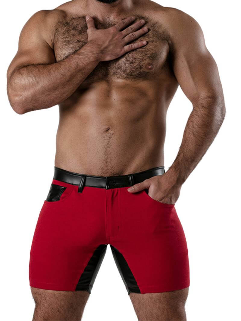 5 Pocket Short Hidden Rear Zipper