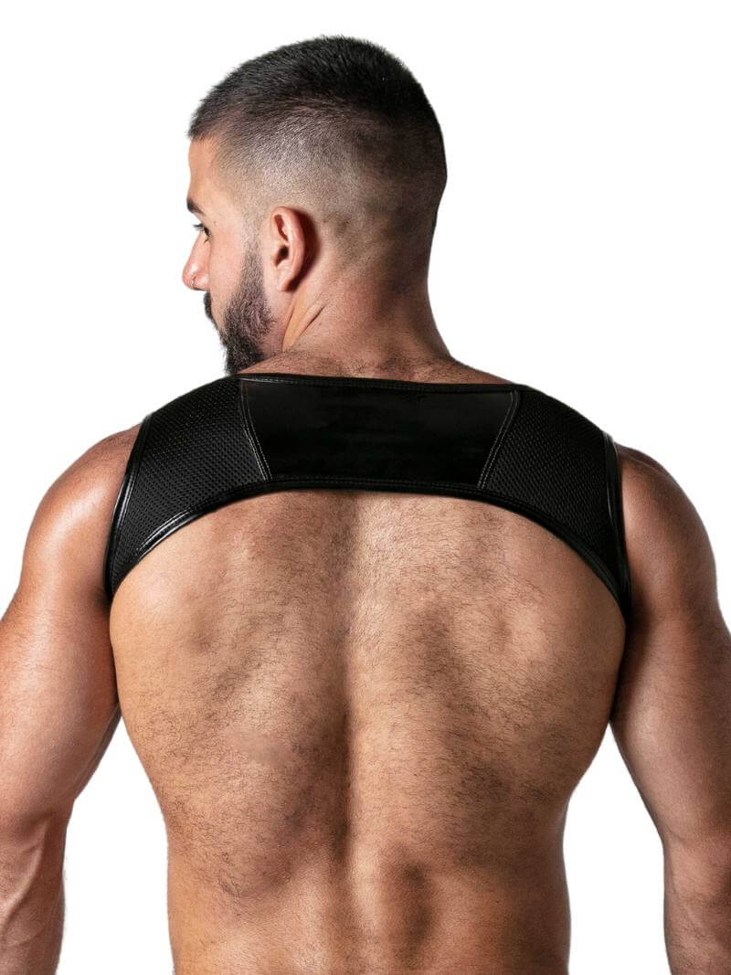 gear gay Locker Gear Body Harness: Men's Sexy Leatherette Gay Harness – VOCLA