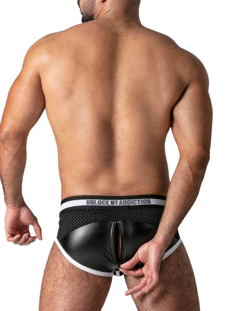 Locker Gear Full Access Brief - Rear Zip + Removable Pouch