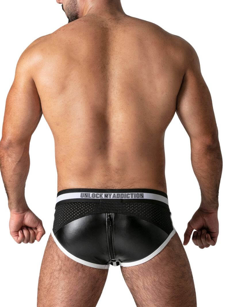 Locker Gear Full Access Brief - Rear Zip + Removable Pouch