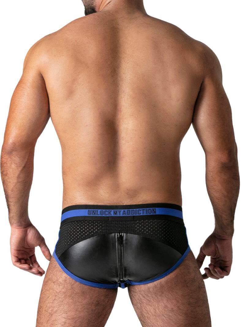 Locker Gear Full Access Brief - Rear Zip + Removable Pouch