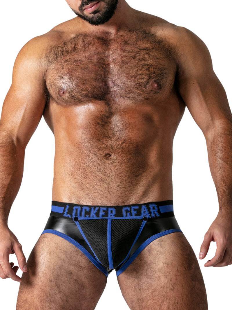 Locker Gear Full Access Brief - Rear Zip + Removable Pouch