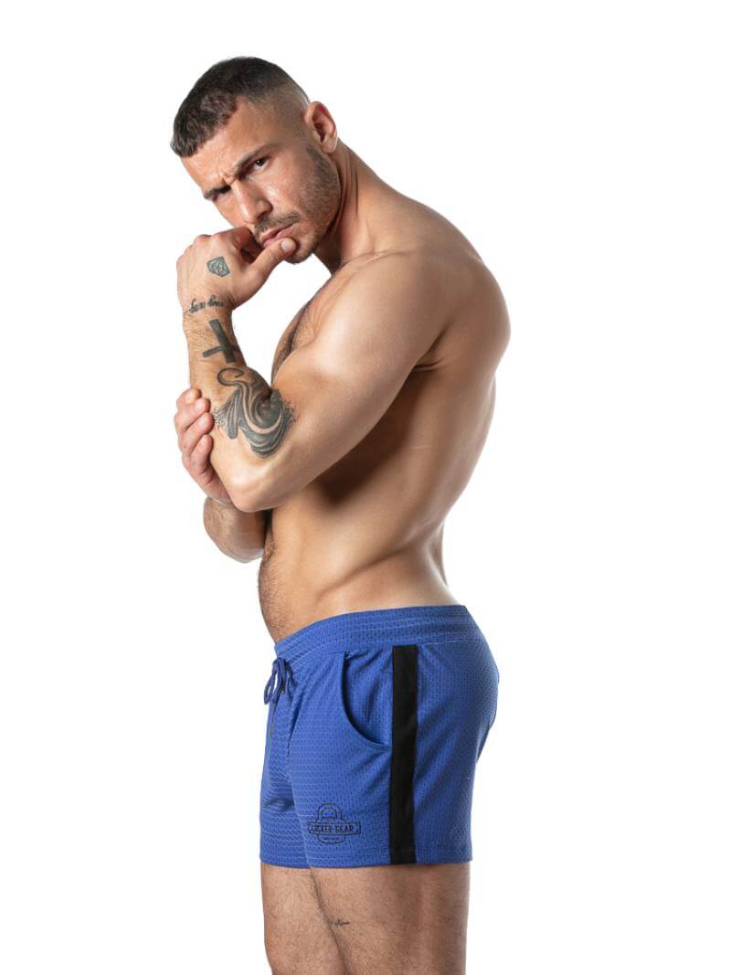 Locker Gear Sports Mesh Short with Rear Zipper