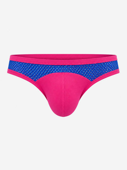 MODUS VIVENDI Net Jersey Colourful Super-Low-Cut Brief