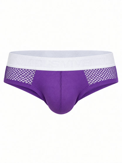 MODUS VIVENDI Net Jersey Colourful Classic Brief