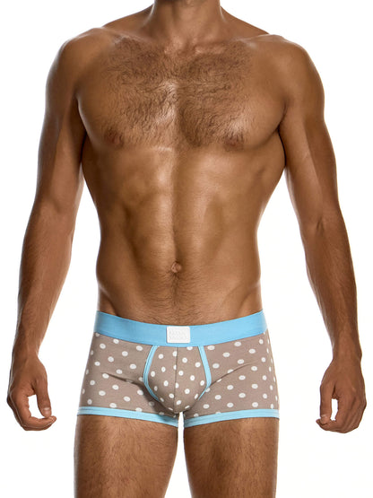 MODUS VIVENDI Polka Dot Cotton Boxer Trunk