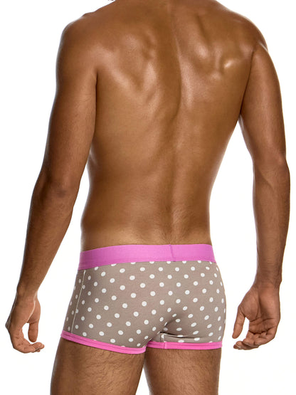 MODUS VIVENDI Polka Dot Cotton Boxer Trunk