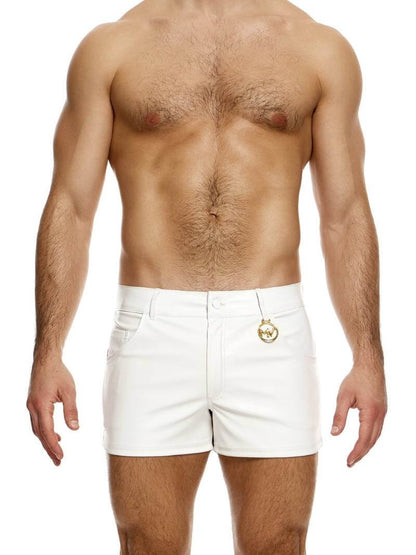 MODUS VIVENDI Leather Look 5 Pocket Short