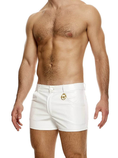 MODUS VIVENDI Leather Look 5 Pocket Short