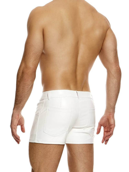 MODUS VIVENDI Leather Look 5 Pocket Short