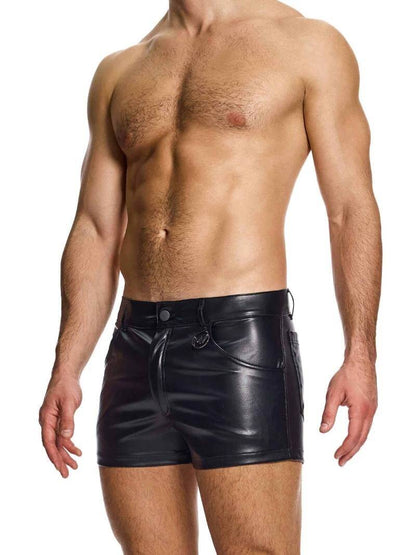MODUS VIVENDI Leather Look 5 Pocket Short