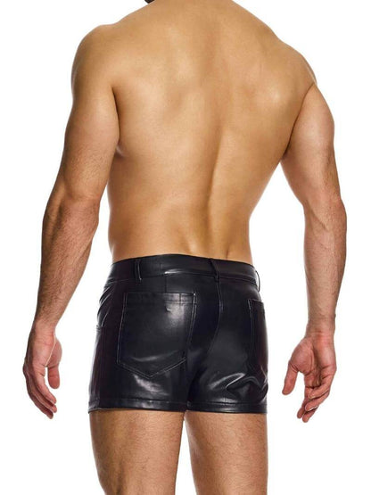 MODUS VIVENDI Leather Look 5 Pocket Short