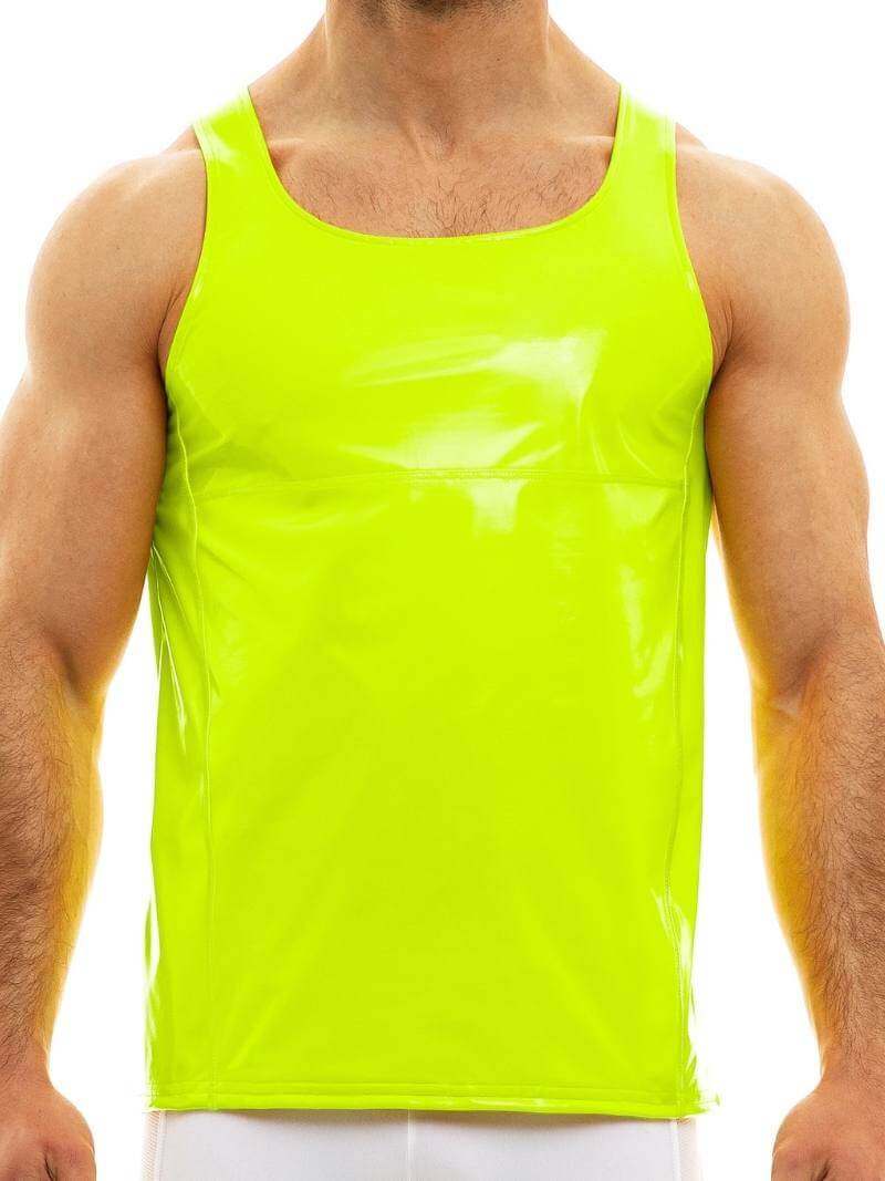 Modus Vivendi Mens PVC Vinyl Vest