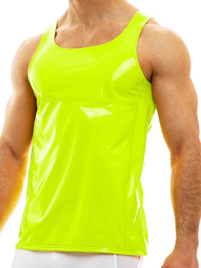 Modus Vivendi Mens PVC Vinyl Vest