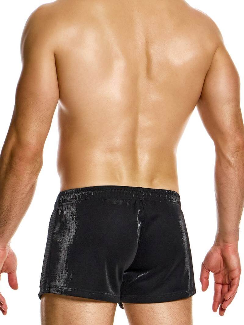 Modus Vivendi 80's Retro Vintage-Vibe Velvet Mini Short