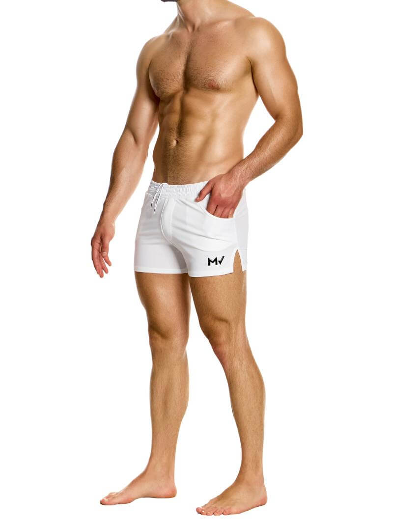 Modus Vivendi Active Shorts, Perforated Fabric