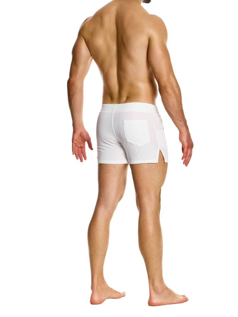 Modus Vivendi Active Shorts, Perforated Fabric