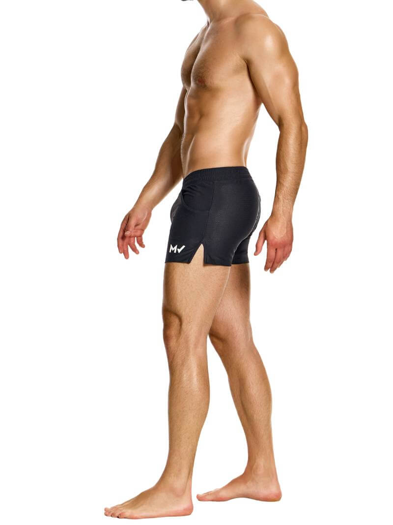 Modus Vivendi Active Shorts, Perforated Fabric