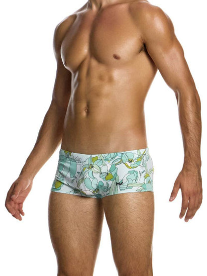 MODUS VIVENDI Art Nouveau Brazil Cut Swim Trunk