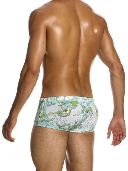 MODUS VIVENDI Art Nouveau Brazil Cut Swim Trunk