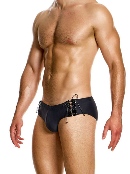 MODUS VIVENDI Boudoir Lace-Up Swimming Brief