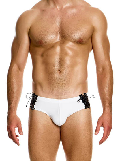 MODUS VIVENDI Boudoir Lace-Up Swimming Brief