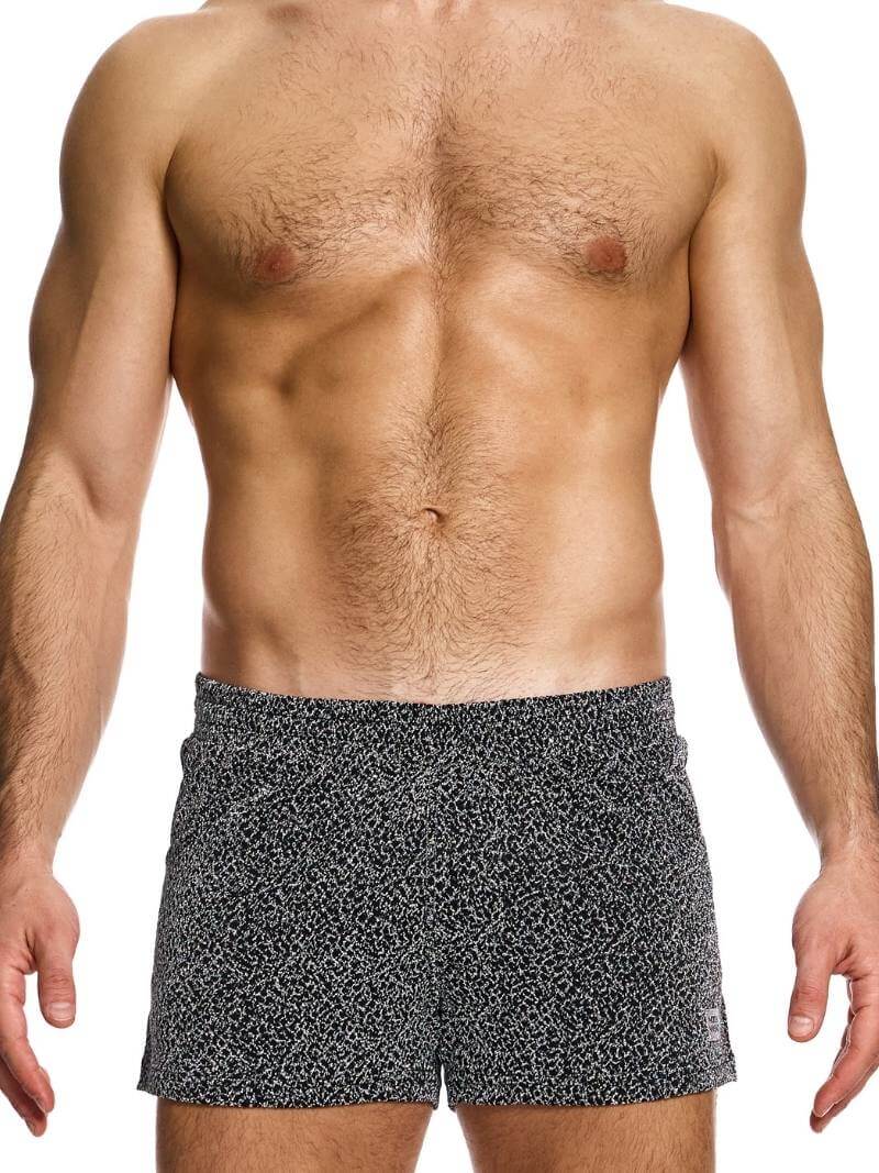 Modus Vivendi Crackled Metallic Yarn Shorts