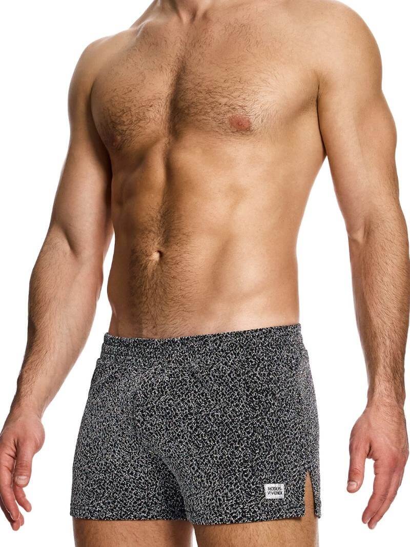 Modus Vivendi Crackled Metallic Yarn Shorts