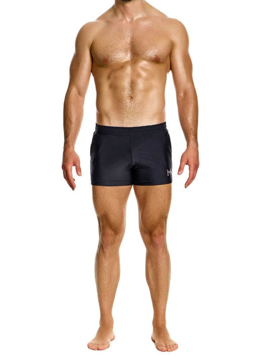 Mens MODUS VIVENDI Diamonds Swim Shorts: Short Leg & Pockets