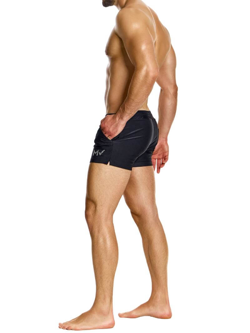 Modus Vivendi Diamonds Swim Shorts: Short Leg & Pockets