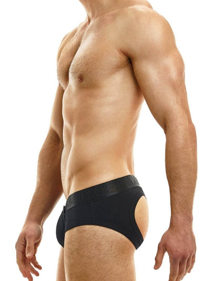 MODUS VIVENDI Hole Bottomless Brief: Removable Pouch