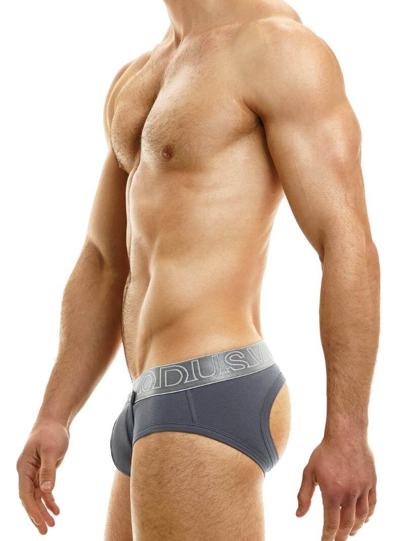 Modus Vivendi Hole Bottomless Brief: Removable Pouch