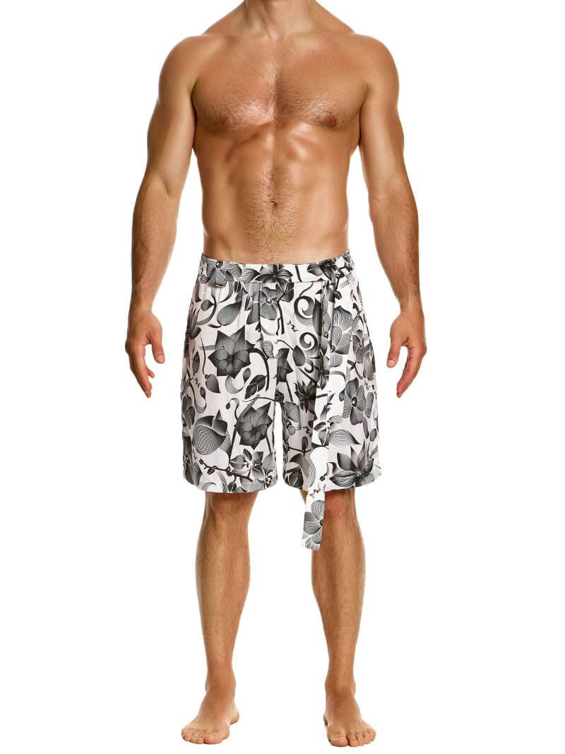 Modus Vivendi Viennese Long Leg Bermuda Beach Shorts