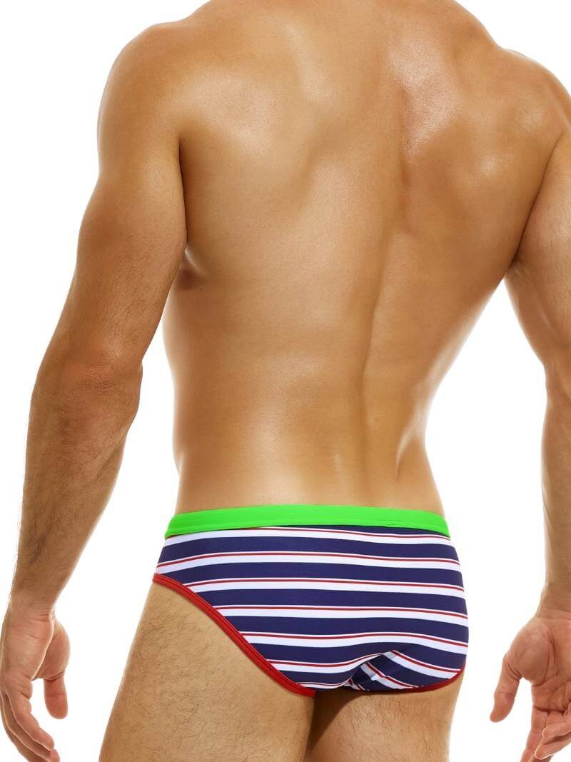 Modus Vivendi Marine Striped Swim Brief