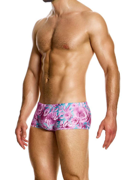 Mens MODUS VIVENDI Origami Brazil Cut Swim Trunk
