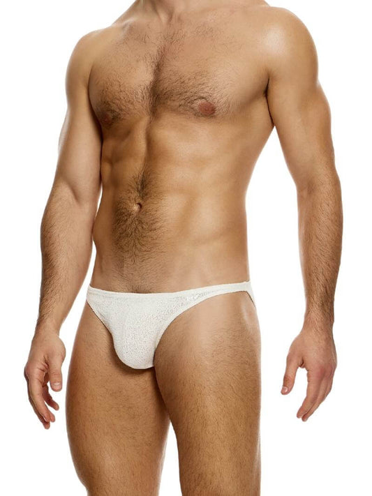 Mens MODUS VIVENDI Plain Knit Low Cut Mini Brief