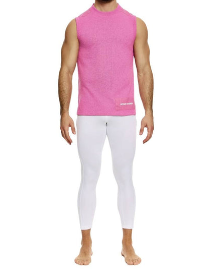MODUS VIVENDI Plain Knit Vest: Smart Design, Semi-Turtle Neck, Long Length