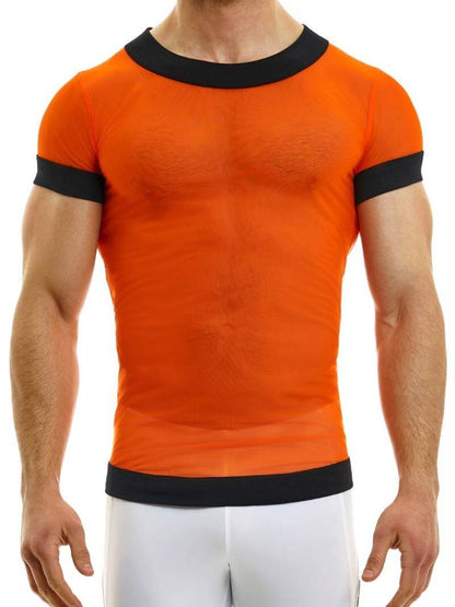 MODUS VIVENDI Muslin T-Shirt: See-Through Sheer Mesh