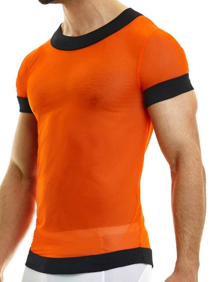 MODUS VIVENDI Muslin T-Shirt: See-Through Sheer Mesh