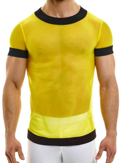 MODUS VIVENDI Muslin T-Shirt: See-Through Sheer Mesh