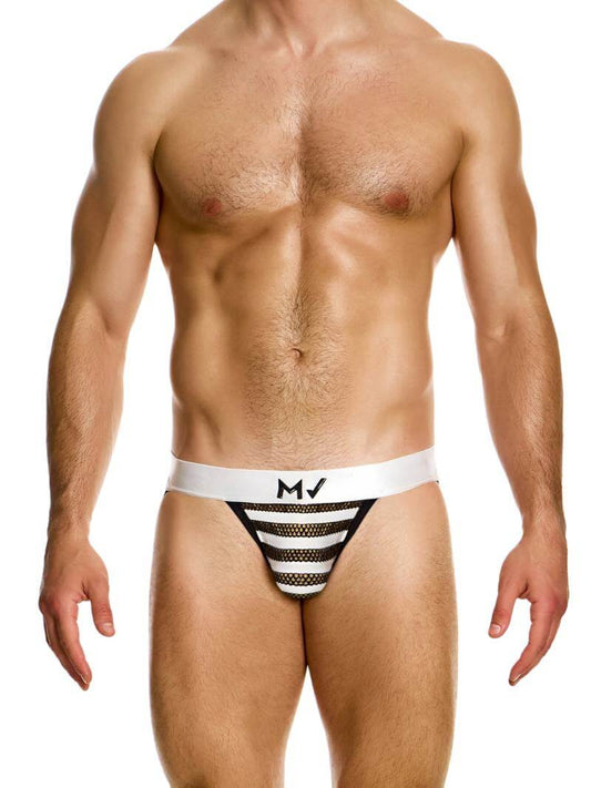 Modus Vivendi Striped Through Jockstrap