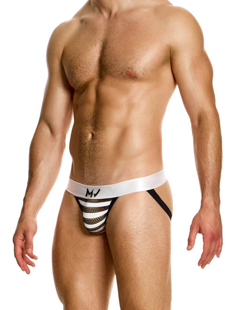 Modus Vivendi Striped Through Jockstrap