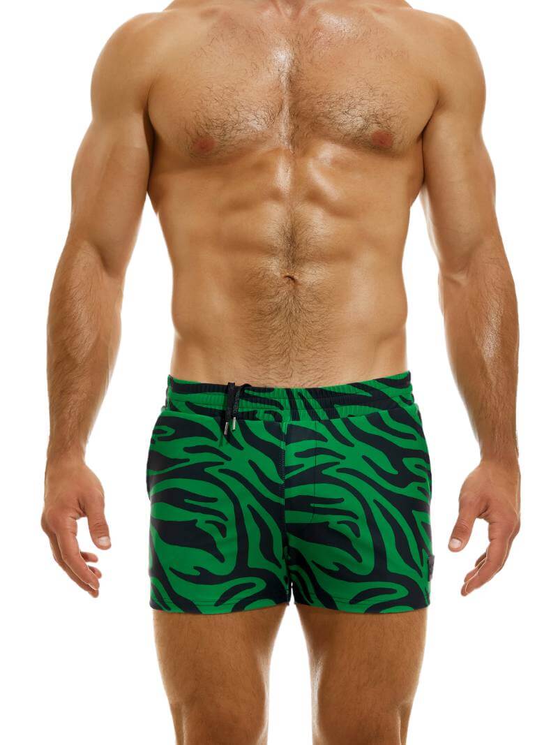 Modus Vivendi Tiger Swim Shorts: Short Leg