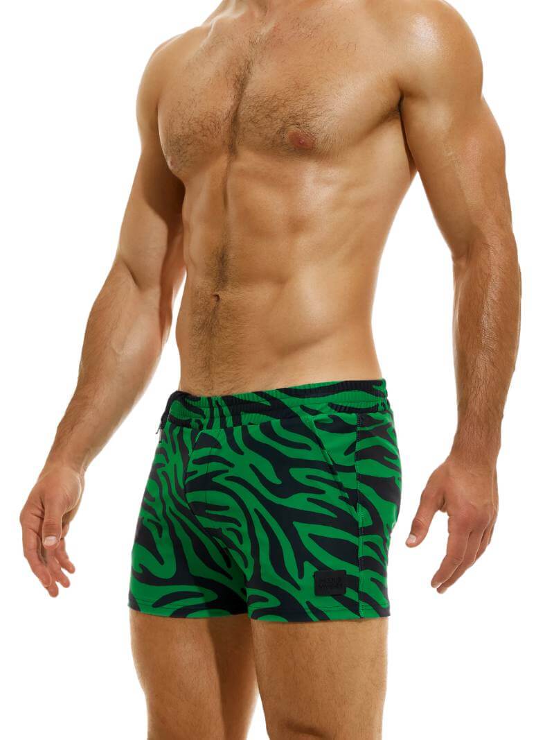 Modus Vivendi Tiger Swim Shorts: Short Leg