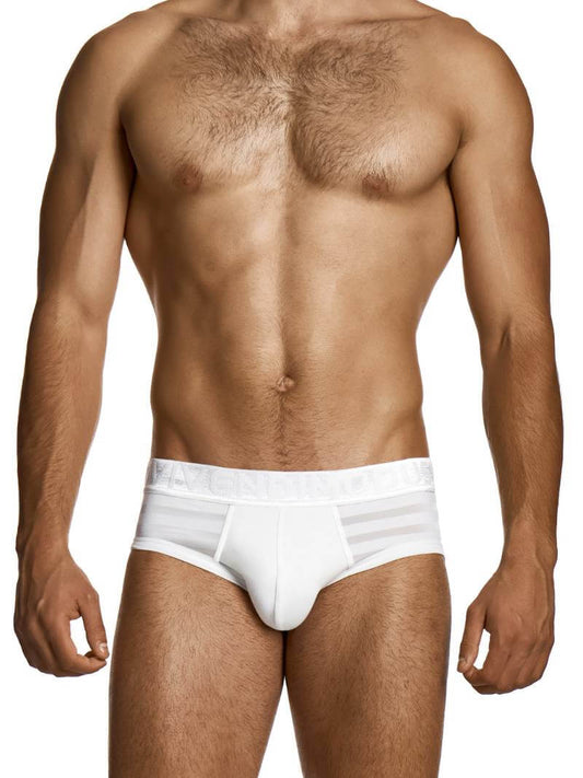 MODUS VIVENDI White Striped Brief