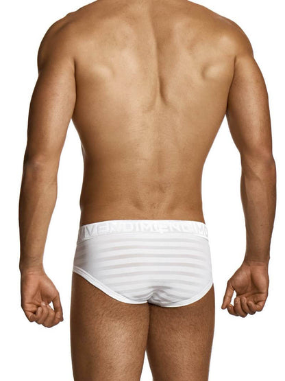 MODUS VIVENDI White Striped Brief