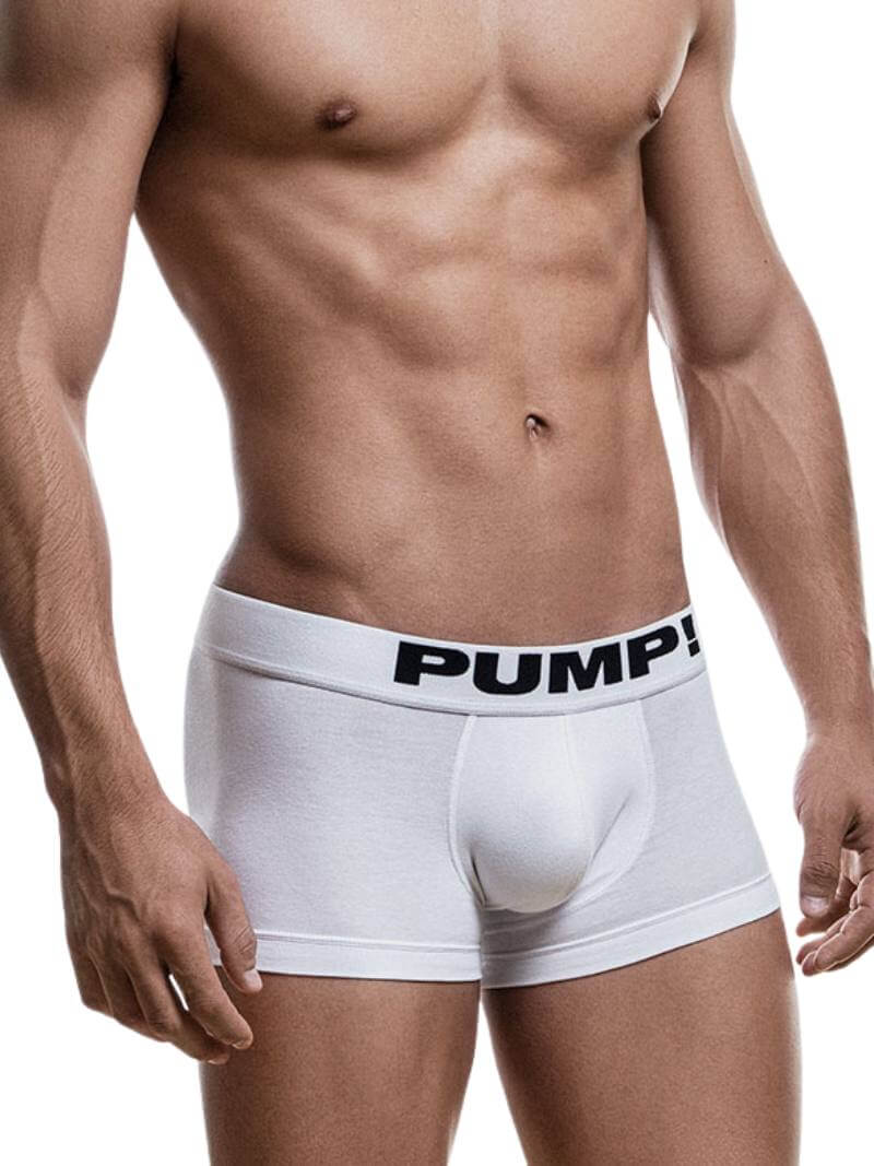 PUMP! Classic White Boxer