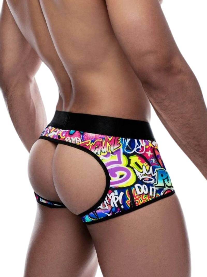 PUMP Underwear Graffiti Access Backless Trunk