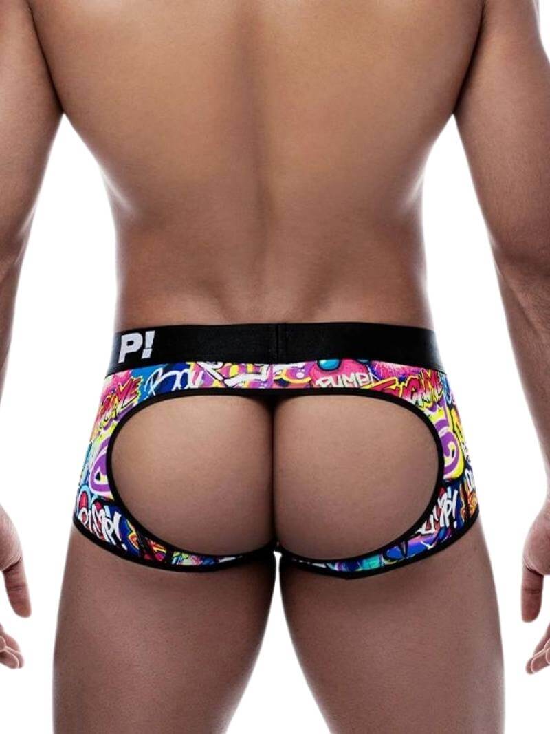 PUMP Underwear Graffiti Access Backless Trunk